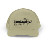 Trout Logo "Just Pulls" Mesh Snapback