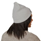 Rest Bells Embroidered Cuffed Beanie — Classic Knit Winter Hat