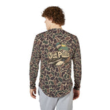 Duck Camo Just Pulls, Fishing/ Hunting Shirt, Outdoor Apparel, Summer Clothing,  Beach Wear