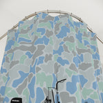 Camo Shower Curtain with Boat Design, Just Pulls, Unique Bathroom Decor, Fun Gifts for Fishing Lovers, Outdoor Theme