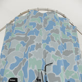Camo Shower Curtain with Boat Design, Just Pulls, Unique Bathroom Decor, Fun Gifts for Fishing Lovers, Outdoor Theme
