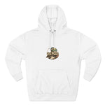 Outdoor Adventure Fleece Hoodie - 'Just Pulls' Duck Design