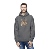 Deer Hooded Sweatshirt, Made in US