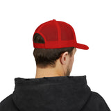 Trucker Cap — Minimalist Wave Logo "Just Kulls" Mesh Snapback