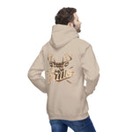 Deer Hooded Sweatshirt, Made in US