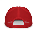 Just Catching Fish Embroidered 5 Panel Trucker Cap for Anglers