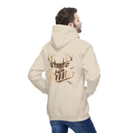 Deer Hooded Sweatshirt, Made in US