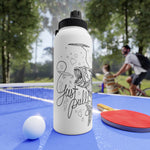 Fish Stainless Steel Water Bottle, Sports Lid