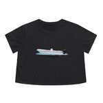 Women's Boat Flowy Cropped Tee