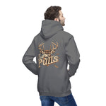 Deer Hooded Sweatshirt, Made in US