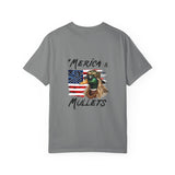 Patriotic Graphic Mullet Tee for Fun Lovers, Unisex T-Shirt with Casual Vibe, Perfect for Barbecues, July 4th, Summer Parties, Gifts