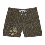 Bottom land Men's Duck Mid-Length Swim Shorts (AOP)
