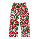 Christmas Camo Pajama Pants - Red & Green Holiday Lounge Pants