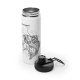 Fish Stainless Steel Water Bottle, Sports Lid