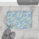 Salt Camo Bath Mat