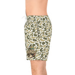 Men's Duck Mid-Length Swim Shorts (AOP)