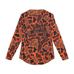 Orange Duck Camo Just Pulls, Fishing Shirt, Outdoor Apparel, Summer Clothing,  Beach Wear
