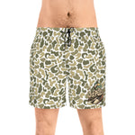 Men's Duck Mid-Length Swim Shorts (AOP)