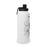 Fish Stainless Steel Water Bottle, Sports Lid