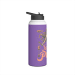 Stainless Steel Mermaid Water Bottle, Standard Lid