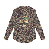 Duck Camo Just Pulls, Fishing/ Hunting Shirt, Outdoor Apparel, Summer Clothing,  Beach Wear
