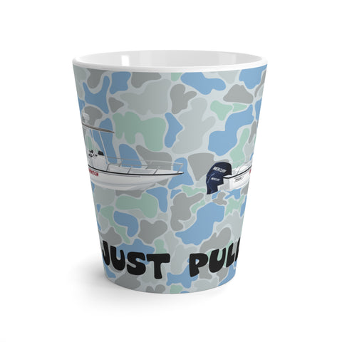 Fintervention Latte Mug, Fish Theme Coffee Cup, Gift for Fisherman, Outdoor Adventure Mug, Funny Fishing Accessories