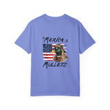 Patriotic Graphic Mullet Tee for Fun Lovers, Unisex T-Shirt with Casual Vibe, Perfect for Barbecues, July 4th, Summer Parties, Gifts