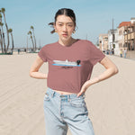 Women's Boat Flowy Cropped Tee