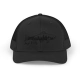 Trout Logo "Just Pulls" Mesh Snapback