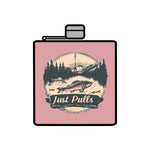 Trout Stainless Steel Flask, 6oz