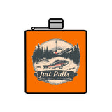 Trout Stainless Steel Flask, 6oz