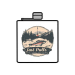 Trout Stainless Steel Flask, 6oz