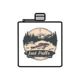 Trout Stainless Steel Flask, 6oz