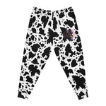 Cow Print Athletic Joggers (AOP)