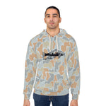 Fall Camo Fish Unisex Hoodie, Outdoor Wear, Fishing Gift, Hunting Apparel, Cozy Sweatshirt, Nature Lover Hoodie