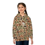 Camouflage Children's Hoodie, Outdoor Wear, Kids Fashion, Birthday Gift, Playful Hoodie, Cozy Childhood Clothing