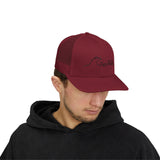 Trucker Cap — Minimalist Wave Logo "Just Kulls" Mesh Snapback