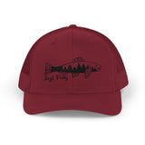 Trout Logo "Just Pulls" Mesh Snapback
