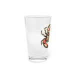 Crab Pint Glass, 16oz