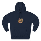 Outdoor Adventure Fleece Hoodie - 'Turkey Design