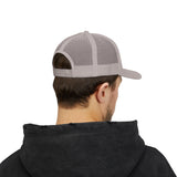 Trucker Cap — Minimalist Wave Logo "Just Kulls" Mesh Snapback