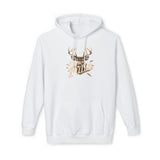 Deer Hooded Sweatshirt, Made in US