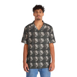 B&W Fish Men's Hawaiian Shirt (AOP)