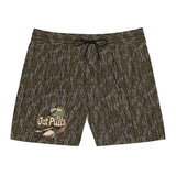 Bottom land Men's Duck Mid-Length Swim Shorts (AOP)