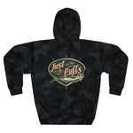 Tuna Blue Camo Fish Unisex Hoodie, Outdoor Wear, Fishing Gift, Hunting Apparel, Cozy Sweatshirt, Nature Lover Hoodie