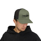Trout Logo "Just Pulls" Mesh Snapback