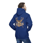 Deer Hooded Sweatshirt, Made in US