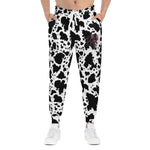 Cow Print Athletic Joggers (AOP)
