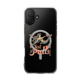 Just Pulls Fishing Mermaid Phone Case – Magnetic Clear Impact Case for Anglers