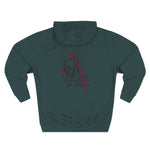 Outdoor Adventure Fleece Hoodie - 'RT Boardriders' @artbyjulie Design